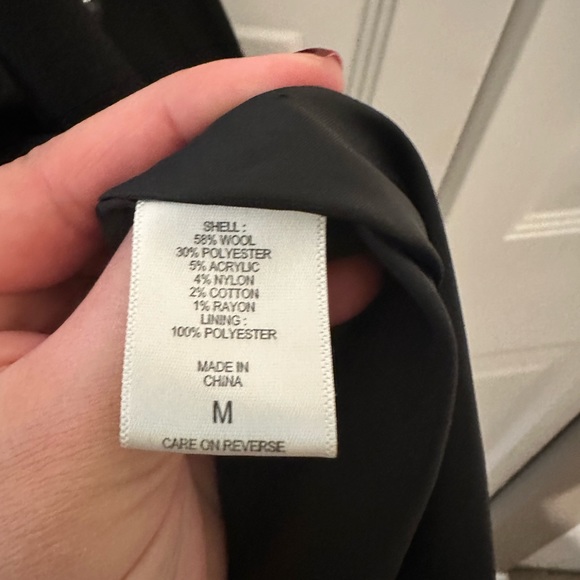 Women’s NY&Co Belted Pea Coat (M) - Picture 7 of 10